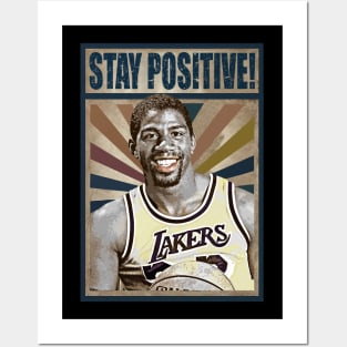 stay positive Posters and Art
